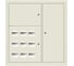 Щит этажный EKF 9 кв. RAL9002 3 окна в ряд по горизонтали (1000x950x150) PROxima mb29-v-9-ral9002-1 1