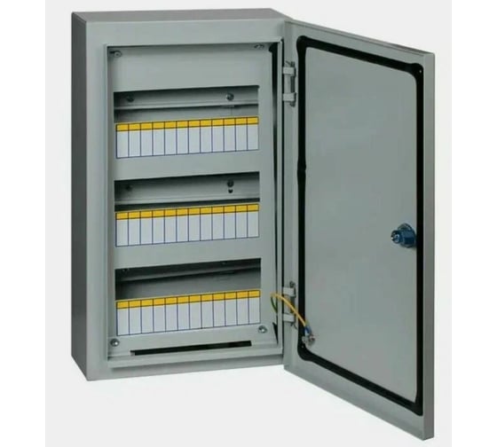 Щит U-plast ЩРН-18 395*310*120 IP54 пг (RAL 7035) ЩРН-18 (IP54)пг
