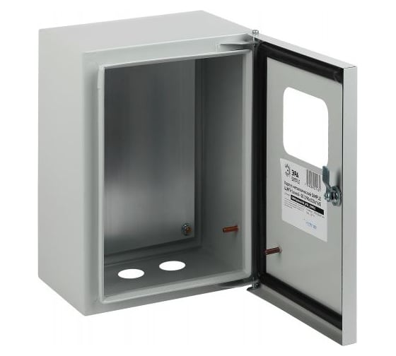 Щит U-plast ЩМП-00 270*210*140 (окно) IP54 пг (RAL 7035) ЩМП-00(окно) IP54