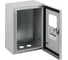 Щит U-plast ЩМП-00 270*210*140 (окно) IP54 пг (RAL 7035) ЩМП-00(окно) IP54 1