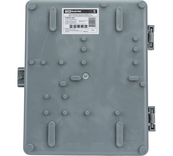 Корпус вводного устройства TDM ELECTRIC КВУ-1/3-4, КДЕ-1, CZU-220, 280x315x110, IP54, SQ0906-0601
