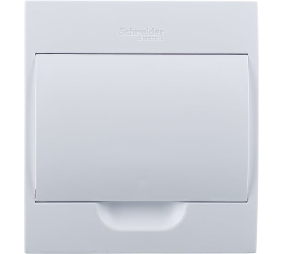 Навесной корпус Systeme Electric City9 Box с белой дверью, 1ряд/8модулей EZ9E108P2SRU
