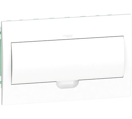 Корпус встраиваемый Systeme Electric (Schneider Electric) City9 Box, белая пластиковая дверца, 1 ряд, 18 модулей, EZ9E118P2FRU