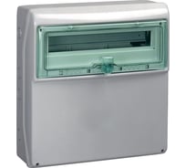 Навесной корпус Systeme Electric Kaedra 1 ряд, 18 модулей, пластик, 460x448x160мм SE 13193