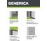 Металлический корпус GENERICA ЩМП-1-0 395x310x220мм У2 IP54 YKM40-01-54-G 5