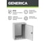 Металлический корпус GENERICA ЩМП-1-0 395x310x220мм УХЛ3 IP31 YKM40-01-31-G 3