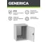 Металлический корпус GENERICA ЩМП-2-1 500x400x150мм УХЛ3 IP31 YKM41-02-31-G 3