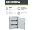 Металлический корпус GENERICA ЩРн-24з 395x310x120мм IP31 MKM14-N-24-31-Z-G 3