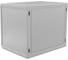 Настенный шкаф Hyperline TWL-0666-SR-RAL7035 19-дюймовый (19"), 6U, 367x600х600мм, металлический 432743 2