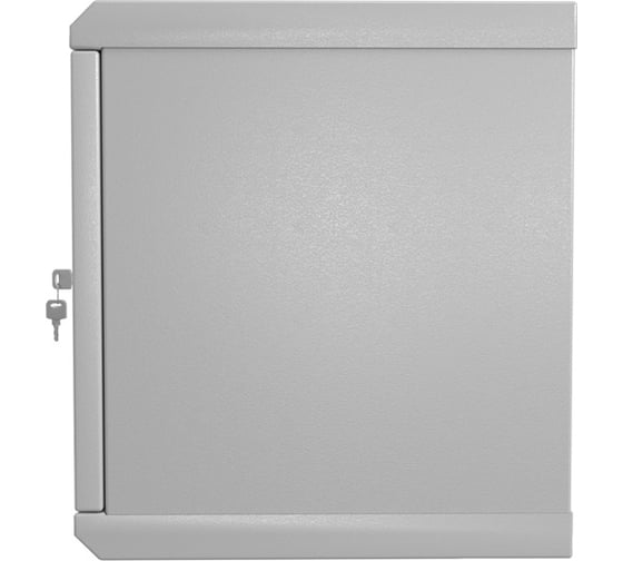Настенный шкаф Hyperline TWL-1266-SR-RAL7035 19-дюймовый (19"), 12U, 650x600х600мм, металлический 432745