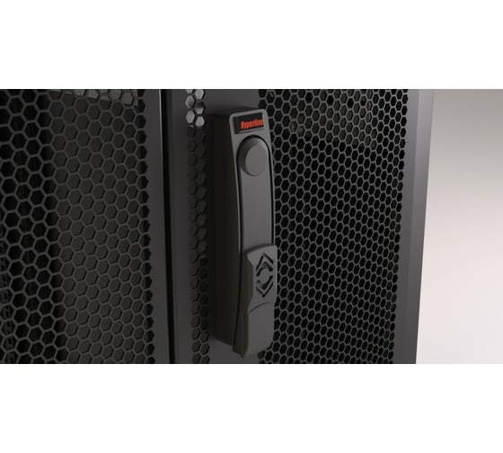 Напольный шкаф Hyperline TTR-2281-DD-RAL9005 19-дюймовый, 22U, 1166x800х1000 мм (ВхШхГ) 434566