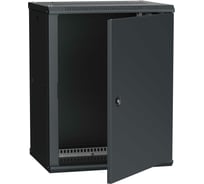 Шкаф IEK ITK LINEA W 12U 600x450 мм дверь металл, RAL9005 LWR5-12U64-MF