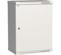 Шкаф ITK LINEA WE 15U 550x350мм дверь металл серый LWE3-15U53-MF