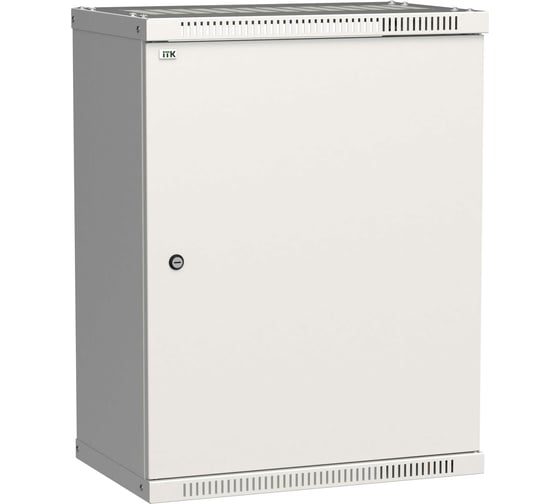 Шкаф ITK LINEA WE 15U 550x350мм дверь металл серый LWE3-15U53-MF 1
