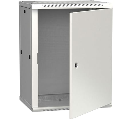 Шкаф ITK LINEA W 12U 600x450 мм дверь металл, RAL7035 LWR3-12U64-MF