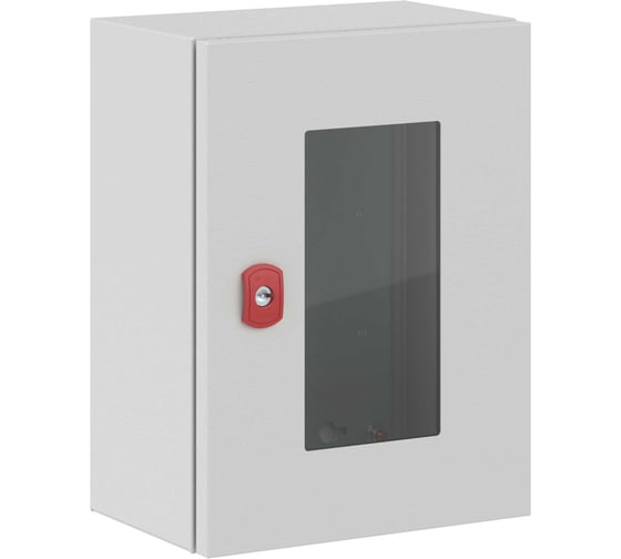 Корпус ST DKC с прозрачной дверью и с М/П Размер: 400x300x200 мм (В х Ш х Г) R5STX0432