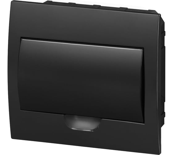 Встраиваемый бокс TDM ELECTRIC ЩРВ-П-10 модулей, пластик, IP41, Антрацит SQ0902-1003