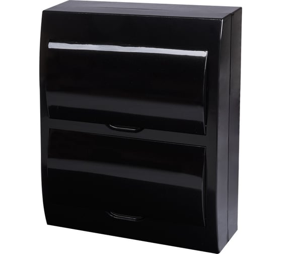 Навесной бокс TDM ELECTRIC ЩРН-П-24 модуля, пластик, IP41, Антрацит SQ0901-0906