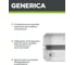 Бокс GENERICA ЩРВ-П-18 модулей, встраиваемый, пластик IP41 MKP12-V-18-41-G 4
