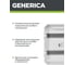 Бокс GENERICA ЩРВ-П-24 модуля, встраиваемый, пластик IP41 MKP12-V-24-41-G 4