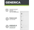 Бокс GENERICA ЩРН-П-24 модуля, навесной, пластик IP41 MKP12-N-24-41-G 8
