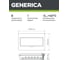 Бокс GENERICA ЩРВ-П-8 модулей, встраиваемый, пластик IP41 MKP12-V-08-41-G 7