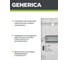 Бокс GENERICA ЩРН-П-4 модуля, навесной, пластик IP41 MKP12-N-04-41-G 4