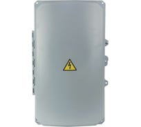 Пластиковый корпус с монтажной панелью KRZMI Solid ЩМПпл-4 глухая дверь 494x274x124 IP55 4651117991413