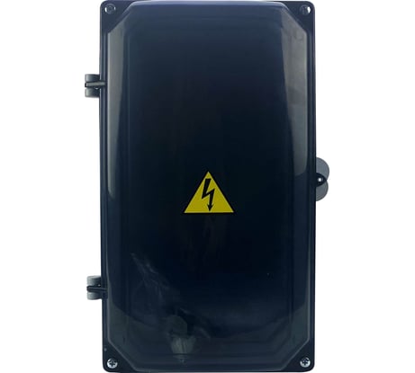 Пластиковый корпус с монтажной панелью KRZMI Solid ЩМПпл-3 прозрачная дверь 368x200x117 IP55 4651117991383