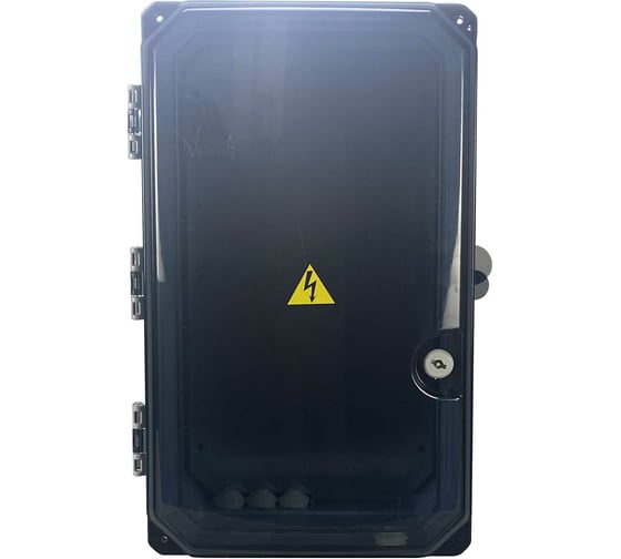 Пластиковый корпус с монтажной панелью KRZMI Solid ЩМПпл-5 прозрачная дверь 543x311x164 IP55 4651117991420 1
