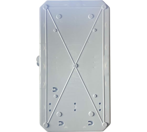 Пластиковый корпус с монтажной панелью KRZMI Solid ЩМПпл-5 прозрачная дверь 543x311x164 IP55 4651117991420