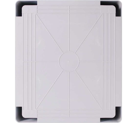 Пластиковый корпус с монтажной панелью KRZMI ЩМПпл прозрачная дверь 450x300x160 IP65 4651117991369