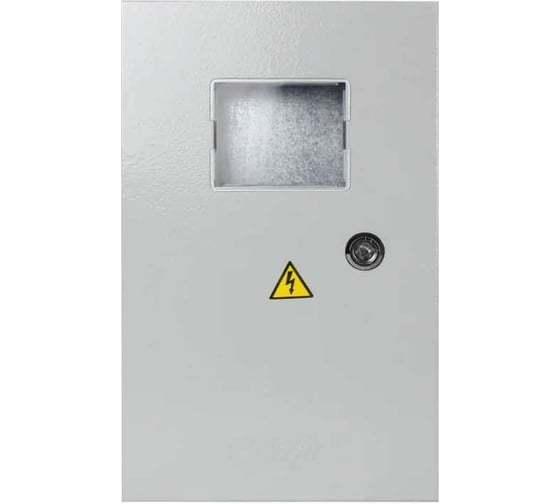 Корпус с монтажной панелью KRZMI ЩМП 360x225x140 окно IP55 4651117990720