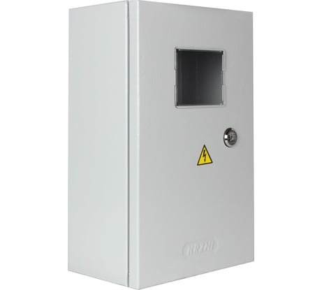 Корпус с монтажной панелью KRZMI ЩМП 370x325x180 окно IP55 4651117990744