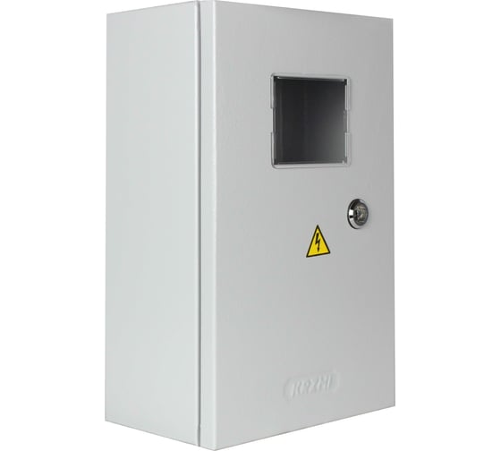 Корпус с монтажной панелью KRZMI ЩМП 370x325x180 окно IP55 4651117990744