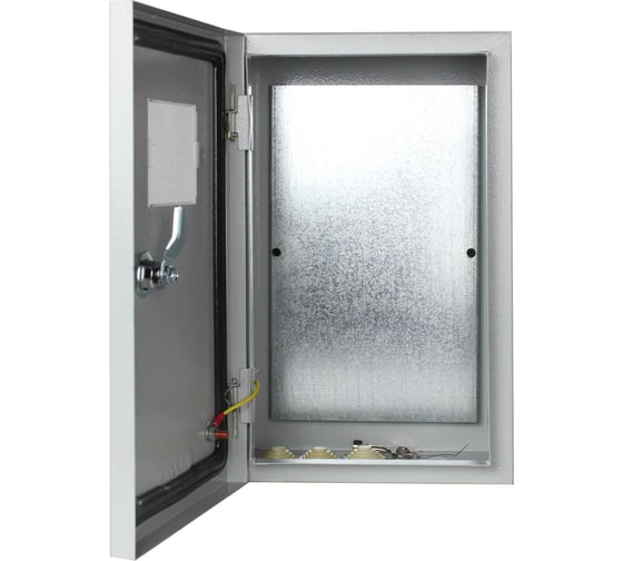 Корпус с монтажной панелью KRZMI ЩМП 370x325x180 окно IP55 4651117990744