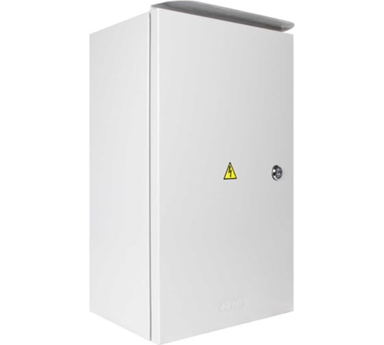 Корпус с монтажной панелью KRZMI ЩМП 500x325x180 козырек IP55 4651117990874