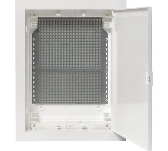 Встраиваемый слаботочный щит EKF"Nova" 2 габарит с пластиковой дверью IP41 nv-mb-pd-2