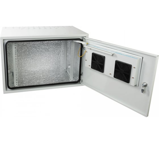 Климатический телекоммуникационный навесной шкаф КДДС ШКТН 19" 6U (680x450) УТ000004577