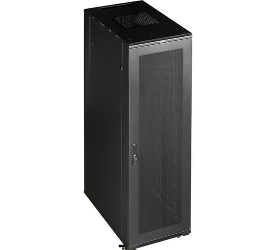 Шкаф TWT 19" Business, 18U 600x600, черный, передняя дверь перфорированная, задняя дверь распашная перфорированная CBB-18U-6x6-P1 TWT-CBB-18U-6x6-P1