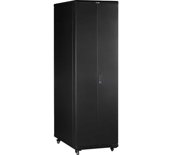 Шкаф TWT 19" Business, 22U 600x600, черный, передняя дверь стекло, задняя дверь распашная металл, CBB-22U-6x6-G1 TWT-CBB-22U-6x6-G1