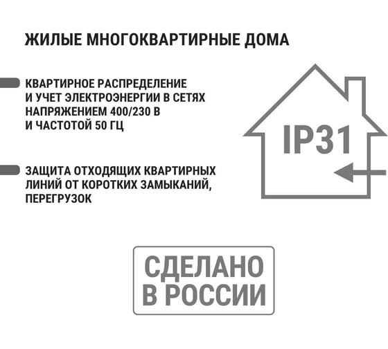 Корпус щита этажного TDM 6 квартир, модификация 3, Народный, 1010x950x160 SQ0905-1340
