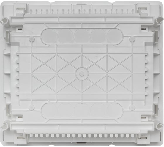 Основание силового щита EKF "Nova" (с DIN-рейками) 12 модулей IP40 PROxima nv-pbase-12