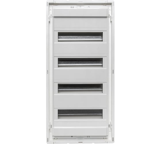 Основание силового щита EKF "Nova" (с DIN-рейками) 48 модулей IP41 nv-pbase-48