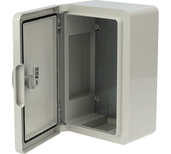 Щит с монтажной панелью REXANT пластиковый ЩМПп 300x200x130 мм ABS УХЛ1 IP65 11-0400