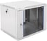 Телекоммуникационный настенный разборный шкаф ЦМО 9U 600x520 дверь стекло ШРН-Э-9.500 2