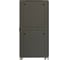 Напольный 19-дюймовый шкаф Hyperline RAL 9005 32U, 1610x600x1000 мм (ВxШxГ), передняя и задняя распашные перфорированные двери, ручка с замком, цвет черный, разобранный 425244 2