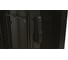 Напольный 19-дюймовый шкаф Hyperline RAL 9005 32U, 1610x600x1000 мм (ВxШxГ), передняя и задняя распашные перфорированные двери, ручка с замком, цвет черный, разобранный 425244 3