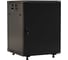 Настенный 19-дюймовый шкаф Hyperline 22U, 1098x600x600мм, металлическая передняя дверь с замком, две боковые панели, с возможностью установки на ножки (в комплекте), цвет черный, разобранный 395584 2
