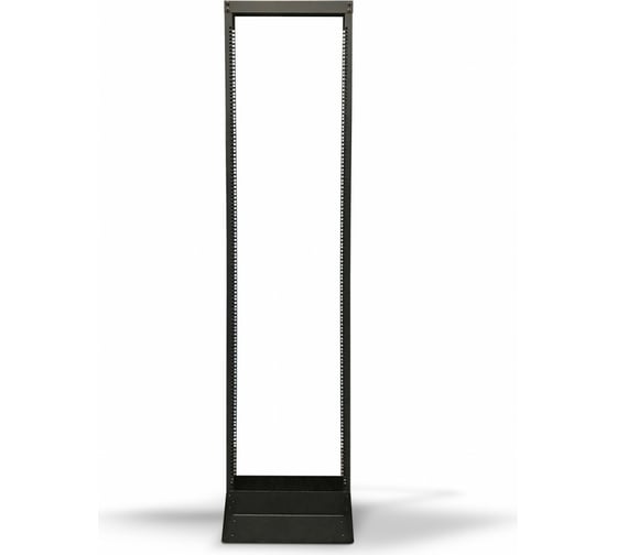 Открытая 19-дюймовая стойка Hyperline 42U, однорамная, цвет черный RAL 9005 451300